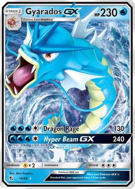 Gyarados GX card image