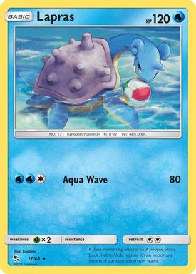 Lapras-Reverse Foil card image