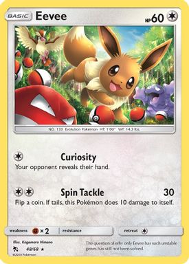 Eevee-Reverse Foil card image