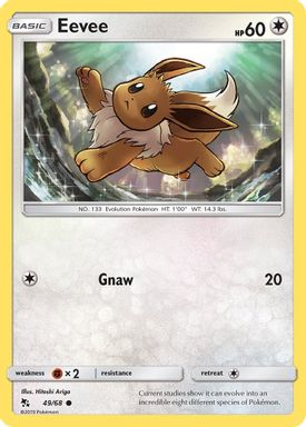 Eevee-Reverse Foil card image