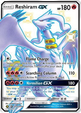 Reshiram GX — Full Art card image