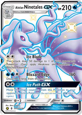 Alolan Ninetales GX — Full Art card image