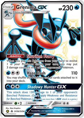 Greninja GX — Full Art card image