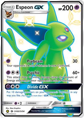 Espeon GX — Full Art card image