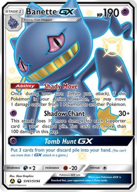 Banette GX — Full Art card image