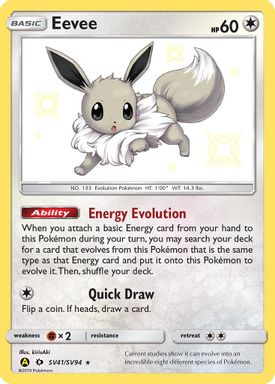 Eevee-Holo card image