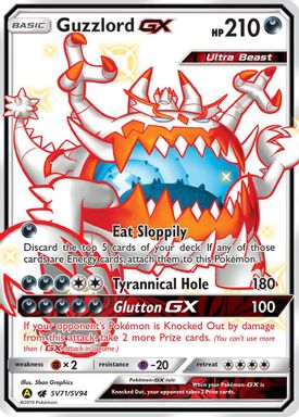 Guzzlord GX — Full Art card image