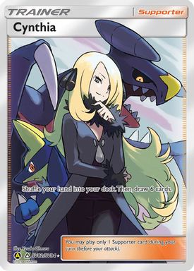 Cynthia — Full Art card image