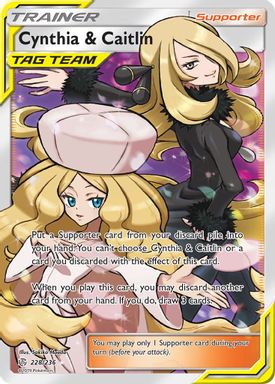 Cynthia & Caitlin — Full Art card image