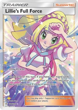 Lillie's Full Force — Full Art card image