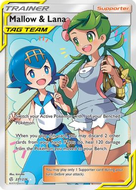 Mallow & Lana — Full Art card image