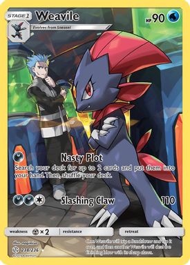 Weavile — Secret Full Art card image