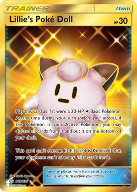 Lillie's Poke Doll — Secret Full Art card image