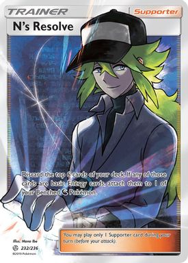 N's Resolve — Full Art card image