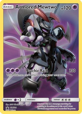 Armored Mewtwo — Fall 2019 Collector Chest Full Art card image