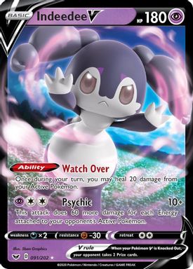 Indeedee V card image