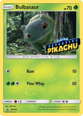 Bulbasaur-Holo — Detective Pikachu on the Case Figure Collection card image