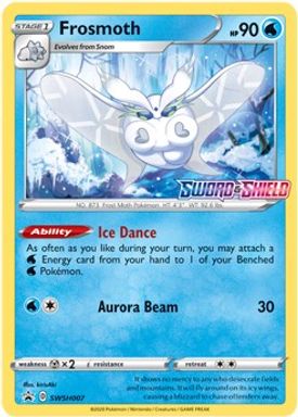 Frosmoth-Holo — Prerelease-Staff card image