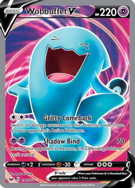 Wobbuffet V — Full Art card image