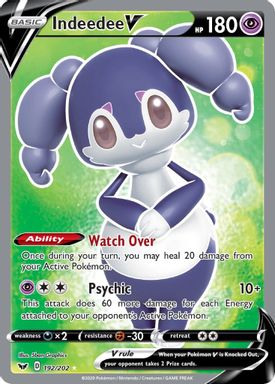 Indeedee V — Full Art card image