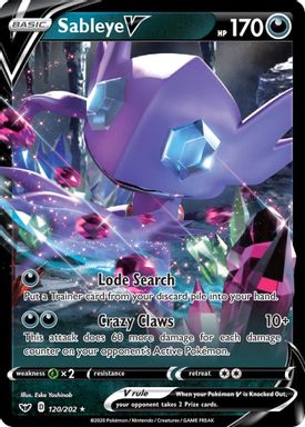 Sableye V card image