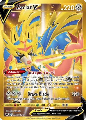 Zacian V — Secret Full Art card image