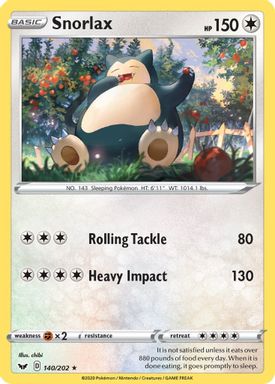 Snorlax card image