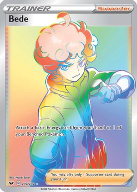 Bede — Secret Full Art card image