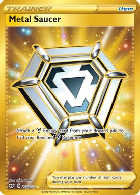 Metal Saucer — Secret Full Art card image