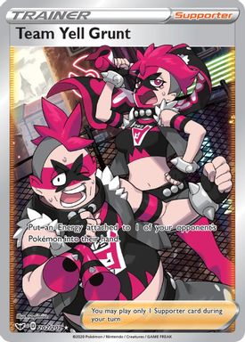 Team Yell Grunt — Full Art card image