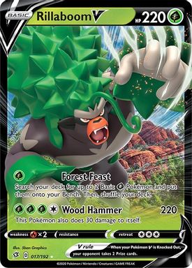 Rillaboom V card image