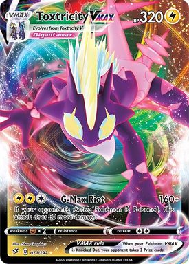 Toxtricity Vmax — Full Art card image