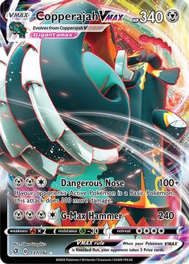 Copperajah Vmax — Full Art card image