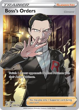 Boss's Orders — Full Art card image