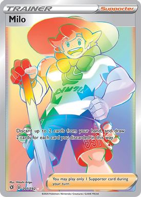 Milo — Secret Full Art card image
