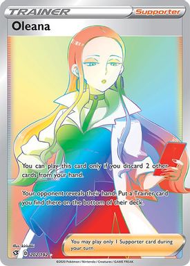 Oleana — Secret Full Art card image