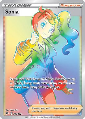 Sonia — Secret Full Art card image