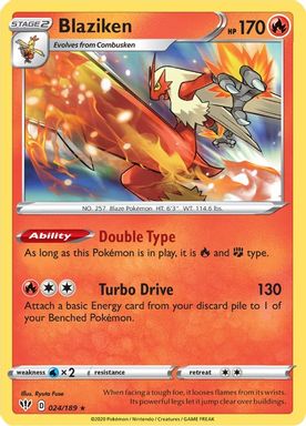 Blaziken-Holo card image
