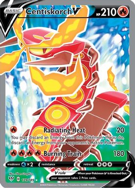 Centiskorch V — Full Art card image
