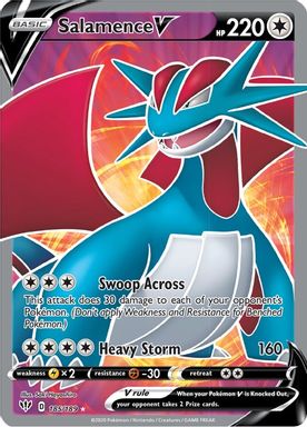 Salamence V — Full Art card image