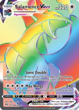 Salamence Vmax — Secret Full Art card image