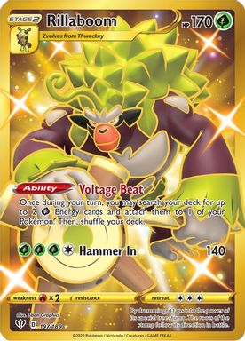 Rillaboom — Secret Full Art card image