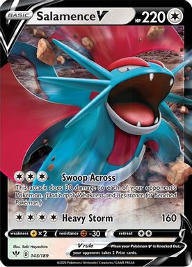 Salamence V card image