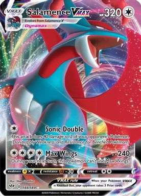 Salamence Vmax — Full Art card image
