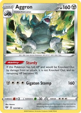 Aggron-Holo card image