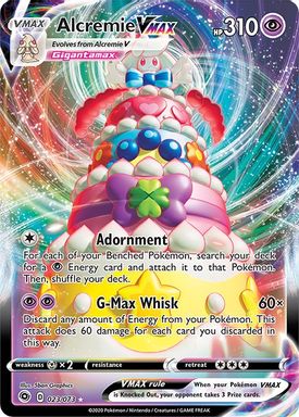 Alcremie Vmax — Full Art card image