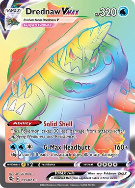Drednaw Vmax — Secret Full Art card image