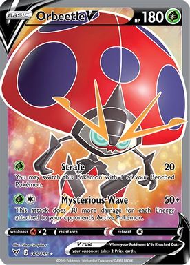 Orbeetle V — Full Art card image