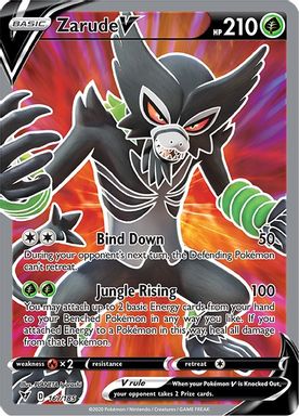 Zarude V — Full Art card image