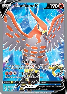Talonflame V — Full Art card image